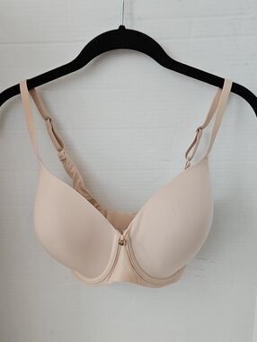 Natori | NWOT Women's Tan Cloud Comfort Back Smoothing T-Shirt Underwire Bra 30G